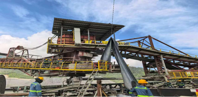 厄瓜多爾分公司組織開展廢石運(yùn)維系統(tǒng)檢修